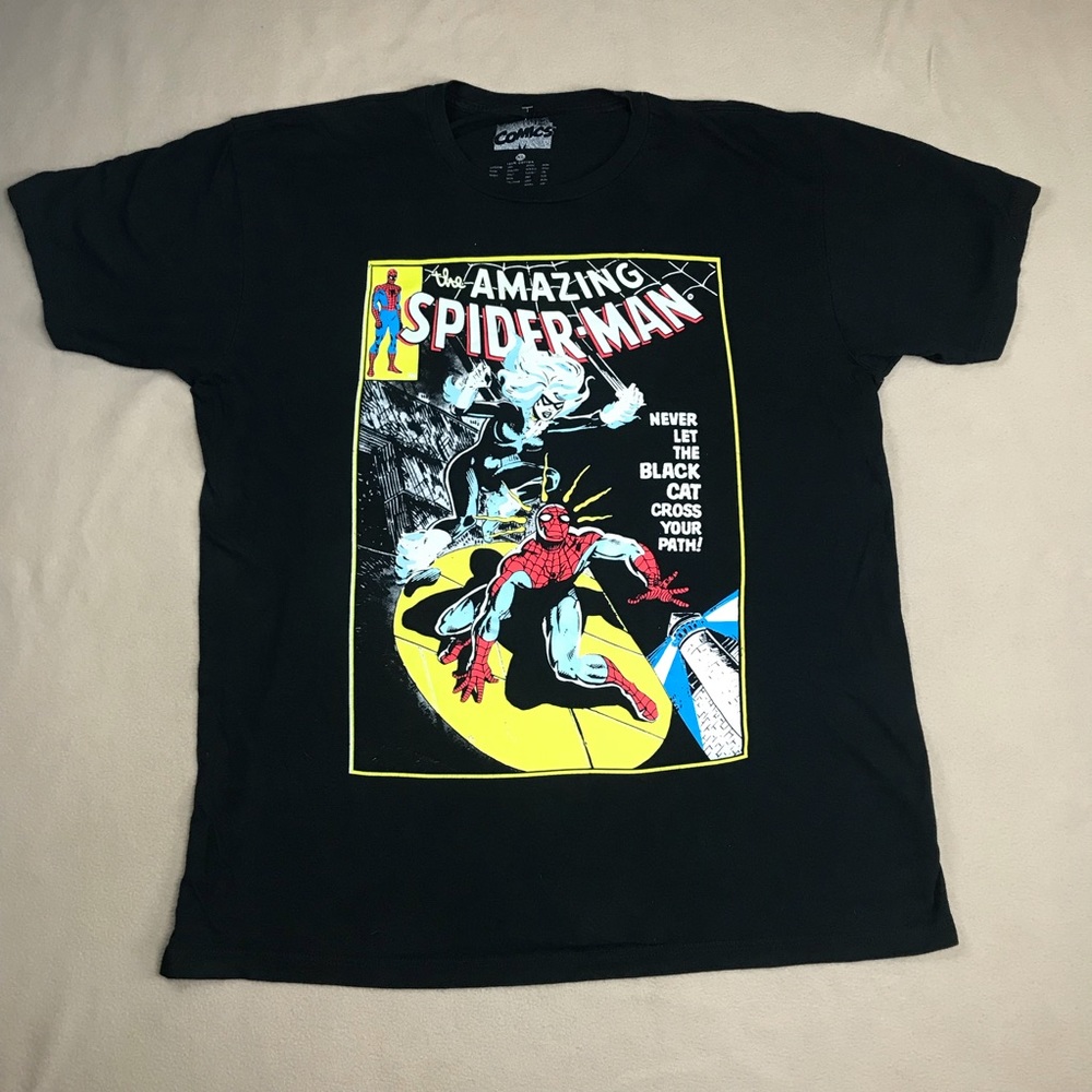 Vintage COMICS The Amazing Spiderman Graphic Tee